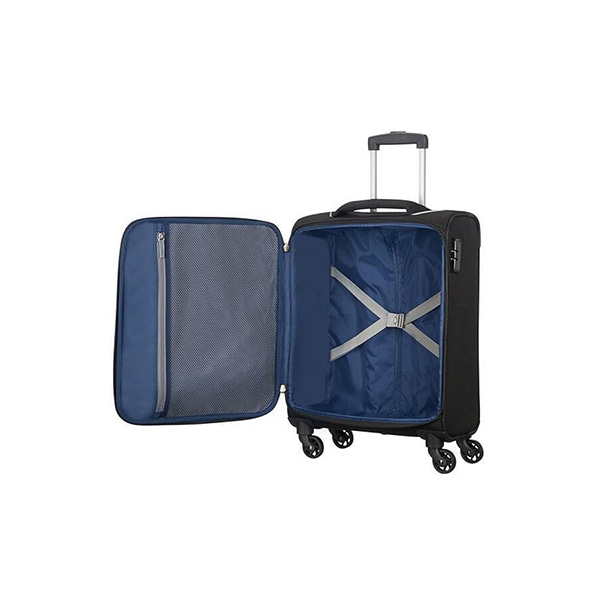 Troler AMERICAN TOURISTER Holiday Heat, 55 cm, negru
