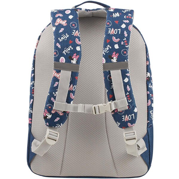 Ghiozdan SAMSONITE Funtime Disney Minnie Doodles L, albastru-roz