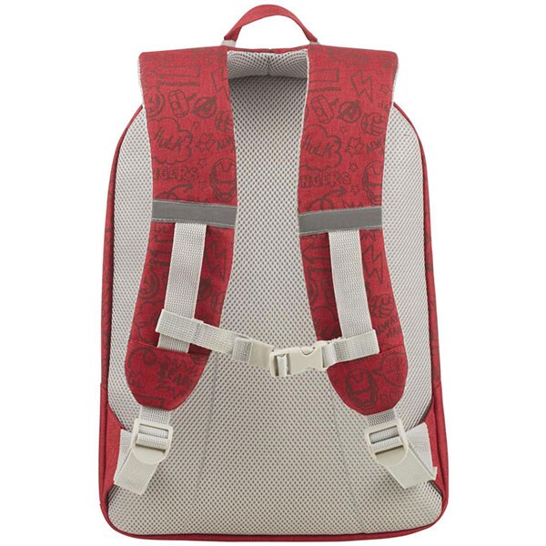 Ghiozdan SAMSONITE Funtime Disney Avengers Doodles, rosu