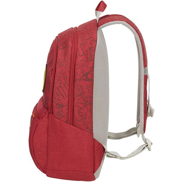 Ghiozdan SAMSONITE Funtime Disney Avengers Doodles, rosu