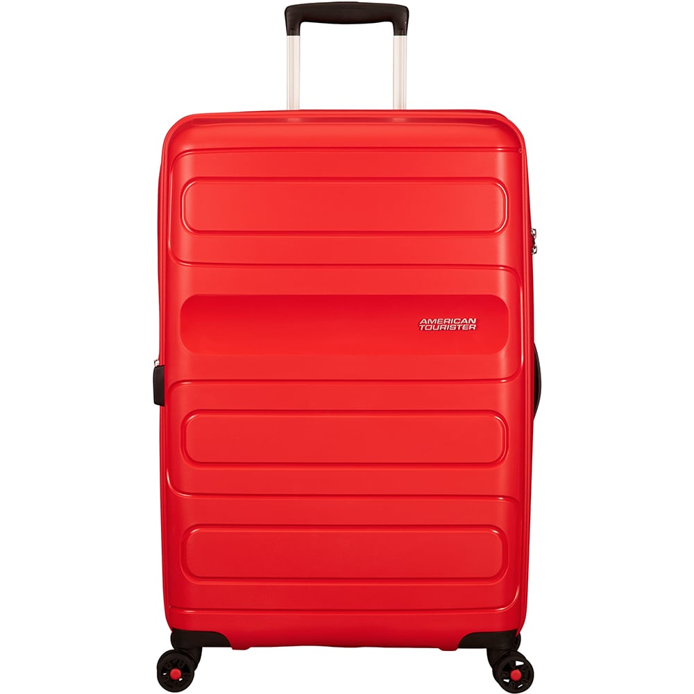 Troler AMERICAN TOURISTER Sunside, 77 cm, rosu