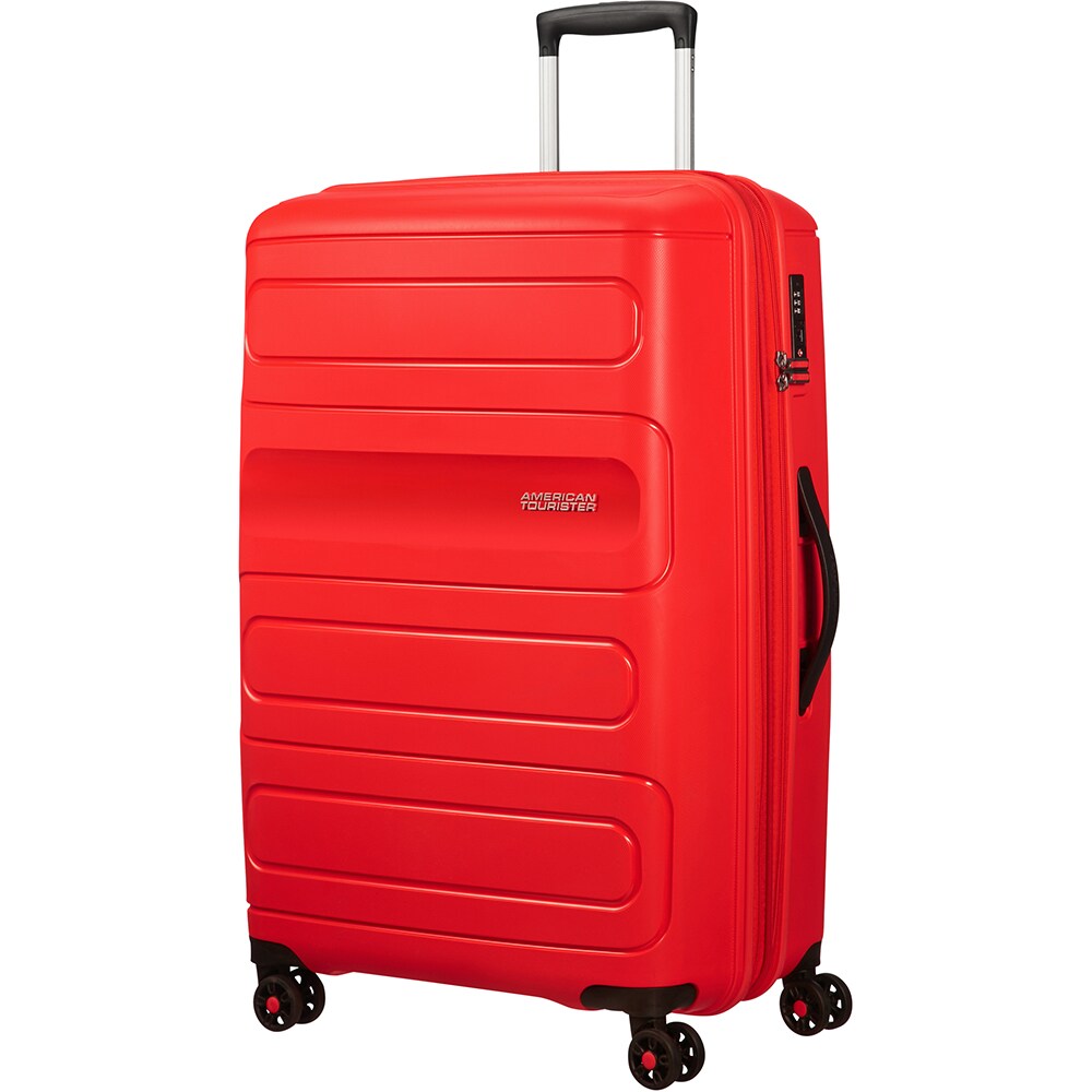 Troler AMERICAN TOURISTER Sunside, 77 cm, rosu