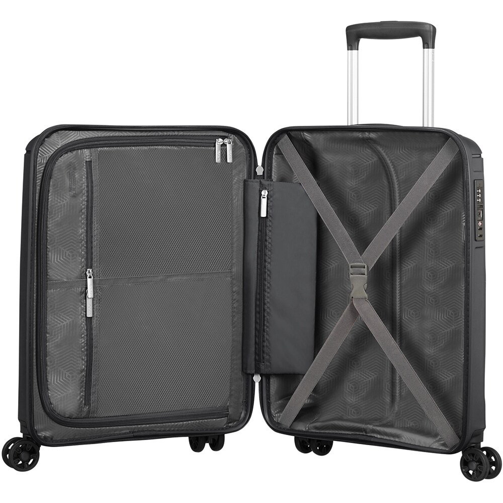 Troler AMERICAN TOURISTER Sunside, 55 cm, negru