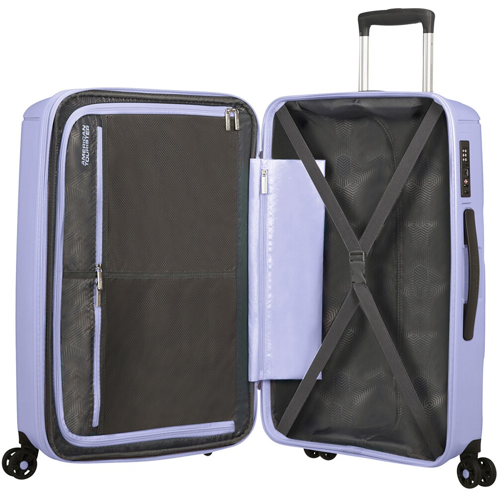 Troler AMERICAN TOURISTER Sunside, 68 cm, lila