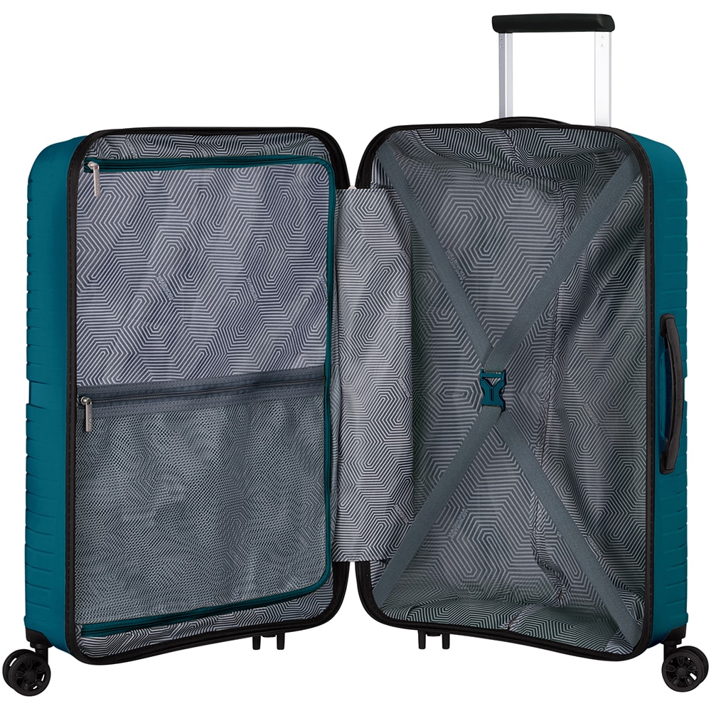 Troler AMERICAN TOURISTER Airconic, 67 cm, albastru inchis