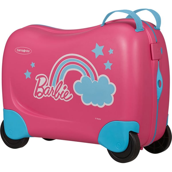Troler copii SAMSONITE Dream Rider Disney Barbie , 37 cm, roz