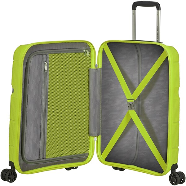 Troler AMERICAN TOURISTER Spinner Linex, 55 cm, verde lime