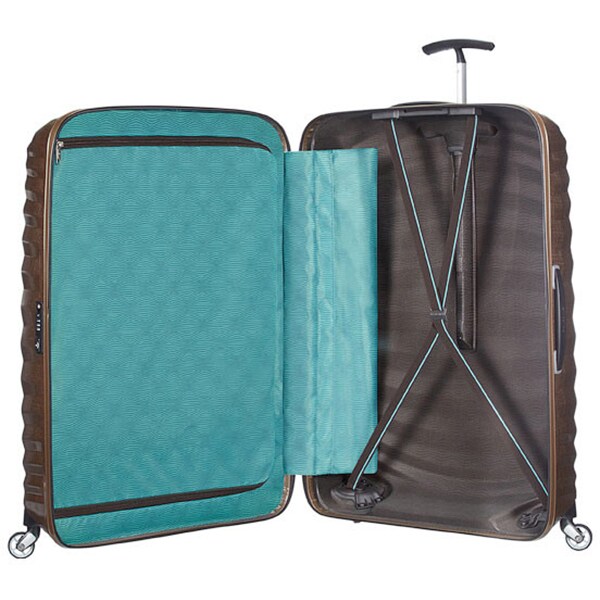 Troler SAMSONITE Spinner Lite-Shock, 81 cm, maro