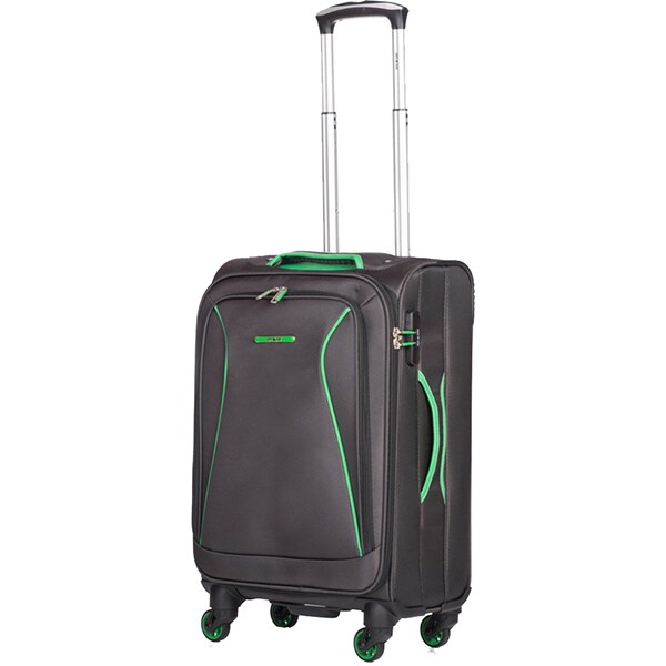 Troler LAMONZA Cruise, 55cm, gri inchis-verde