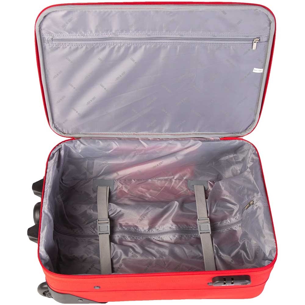 Troler LAMONZA Atlanta, 55 cm, rosu