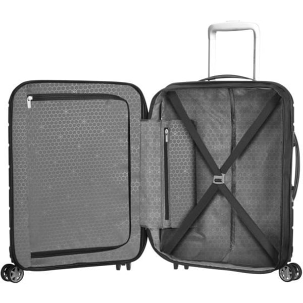 Troler SAMSONITE Spinner Flux, 55 cm, negru