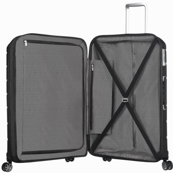 Troler SAMSONITE Spinner Flux, 75 cm, negru