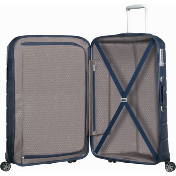 Troler SAMSONITE Spinner Flux, 68 cm, albastru