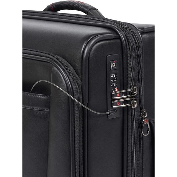 Troler SAMSONITE  Spinner Pro-DLX 5 LTH Business, 55 cm, negru