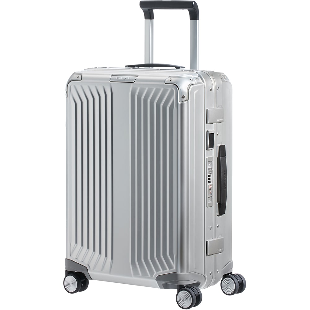 Troler SAMSONITE Lite-Box, 55 cm, argintiu