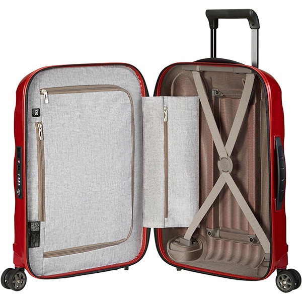 Troler SAMSONITE Spinner C-Lite, 55 cm, rosu