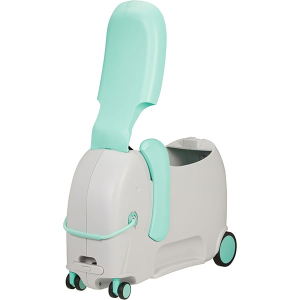 Troler copii SAMSONITE Dream Ride Elefant Minty, 40 cm, gri-verde deschis