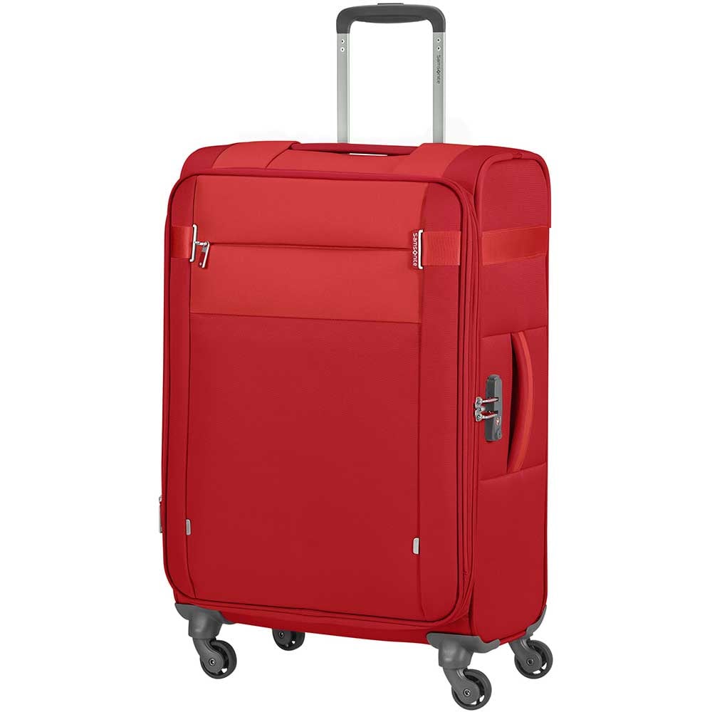 Troler SAMSONITE Citybeat, 66 cm, rosu