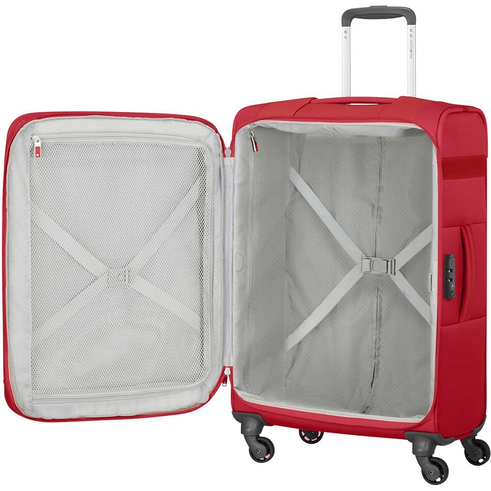 Troler SAMSONITE Citybeat, 66 cm, rosu