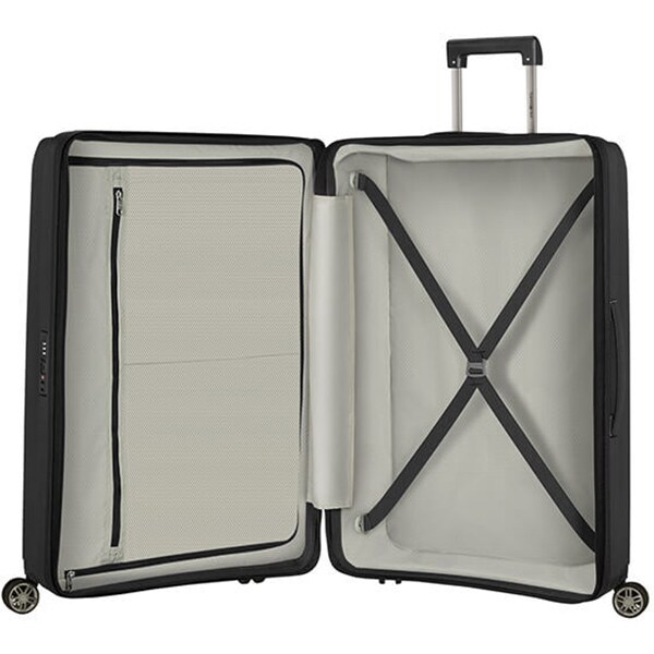 Troler SAMSONITE Spinner HI-FI, 75 cm, negru