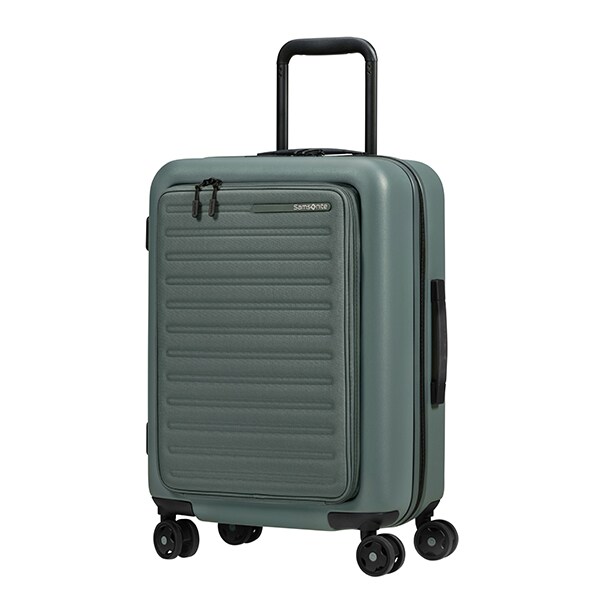 Troler SAMSONITE Stackd Exp Easy Access, 55 cm, verde