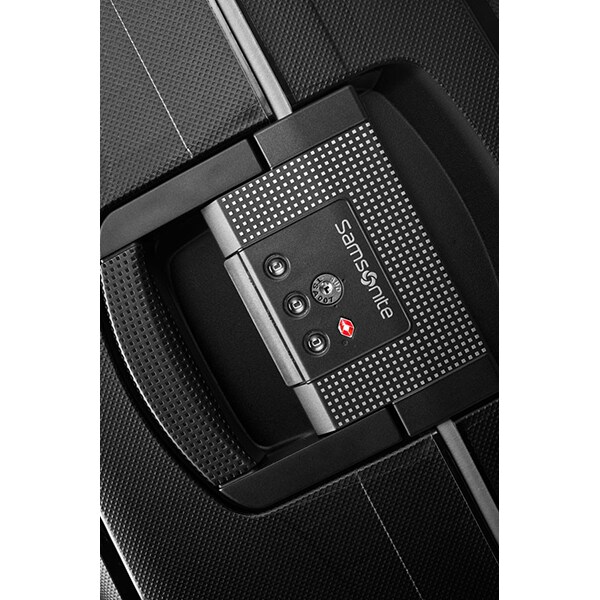 Troler SAMSONITE Spinner S'Cure DLX, 75 cm, gri antracit