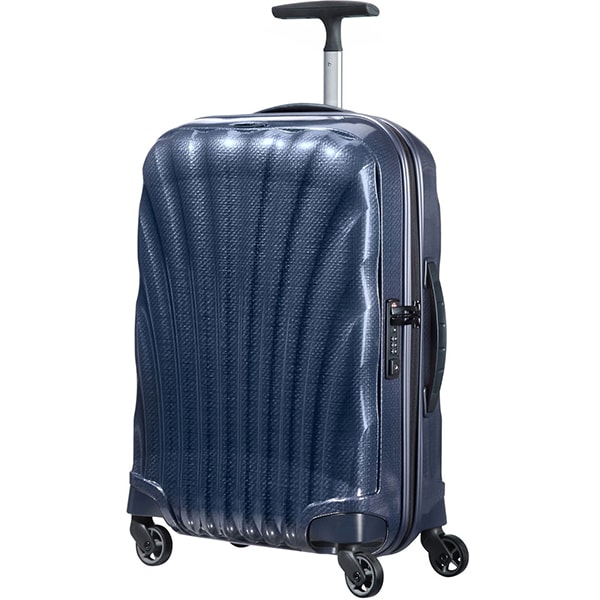 Troler SAMSONITE Spinner Cosmolite, 55 cm, albastru inchis