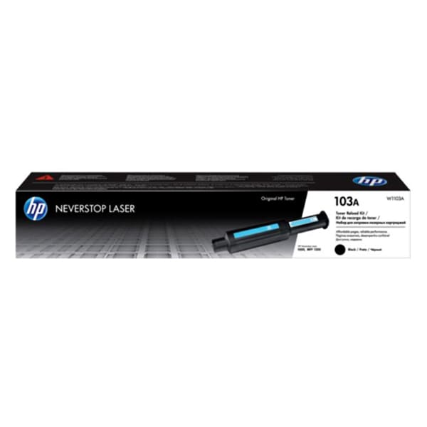 Kit de reincarcare original HP 103AD (W1103AD), 2 bucati, negru