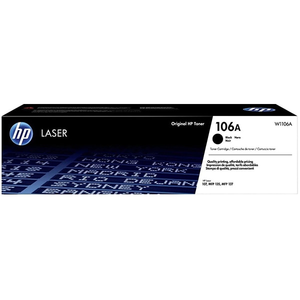 Toner original HP 106A (W1106A), negru