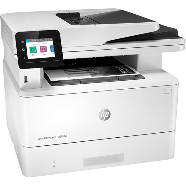 Multifunctional laser monocrom HP LaserJet Pro MFP M428fdw, A4, USB, Retea, Wi-Fi, Fax