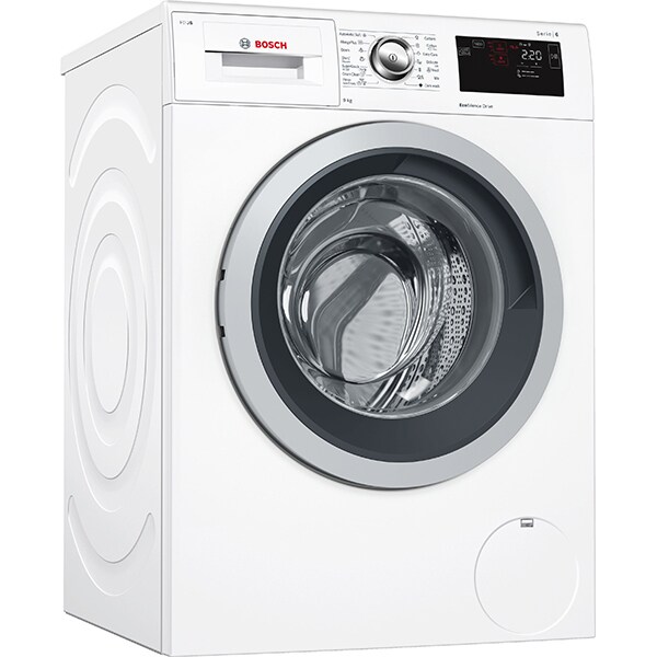 Masina de spalat rufe frontala BOSCH WAT28661BY, 9kg ,1400rpm, Clasa A+++, alb
