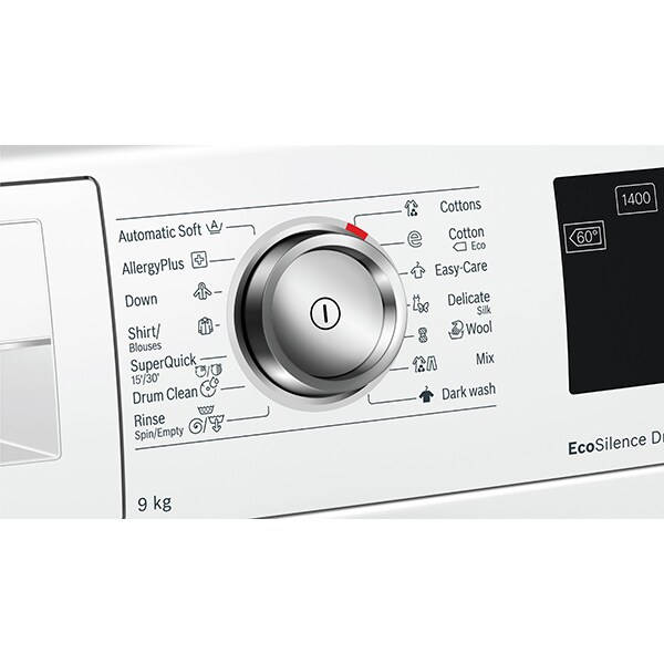 Masina de spalat rufe frontala BOSCH WAT28661BY, 9kg ,1400rpm, Clasa A+++, alb