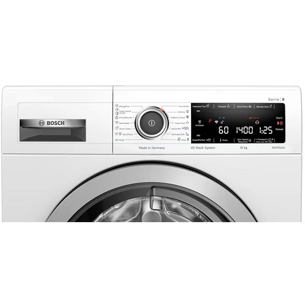 Masina de spalat rufe frontala BOSCH WAX28MH0BY, 10 kg, 1400rpm, Clasa C, alb