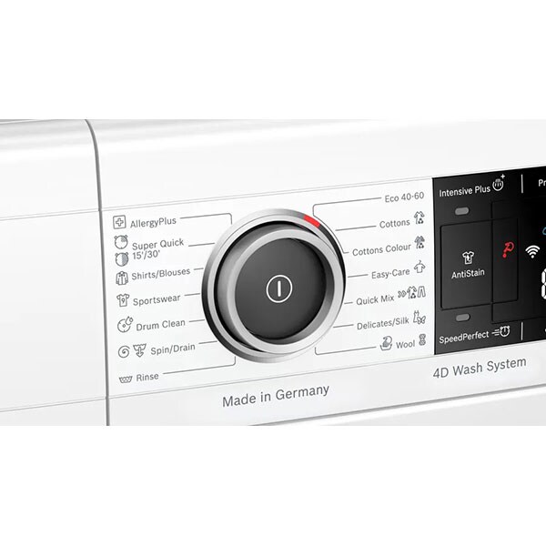 Masina de spalat rufe frontala BOSCH WAX28MH0BY, 10 kg, 1400rpm, Clasa C, alb