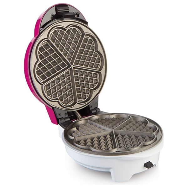 Aparat de facut waffe si briose GORENJE WCM702PW, 700W, roz-alb