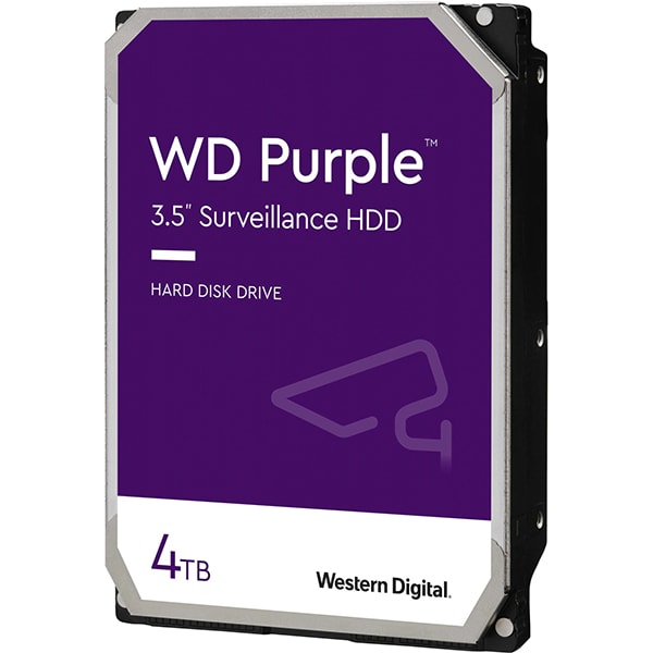 Hard Disk WD Purple Surveillance, 4TB, 5400 RPM, SATA3, 256MB, WD42PURU