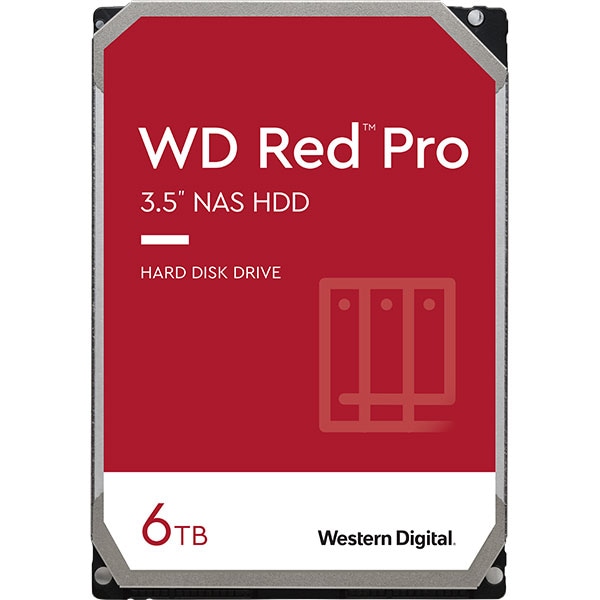 Hard Disk NAS WD Red Pro, 6TB, 7200 RPM, SATA3, 256MB, WD6003FFBX