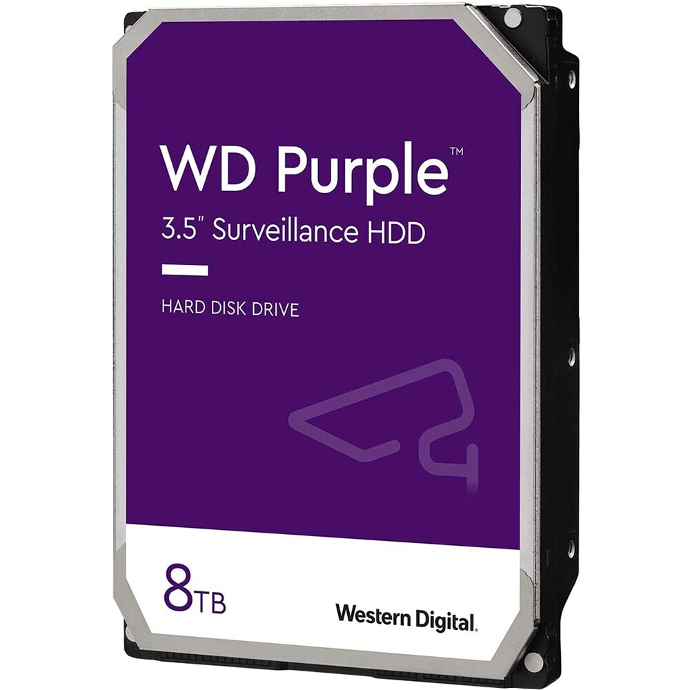Hard Disk WD Purple Surveillance, 8TB, 5640 RPM, SATA3, 128 MB, WD84PURZ