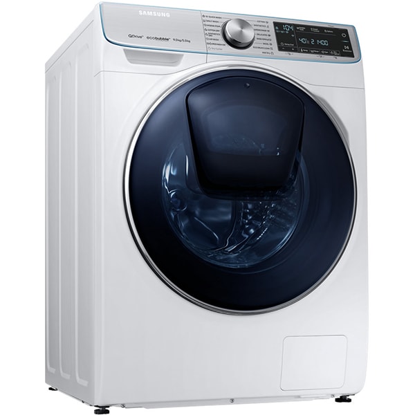 Masina de spalat rufe frontala cu uscator SAMSUNG WD90N740NOA/LE, EcoBubble, 9/5Kg, 1400rpm, Clasa A, alb