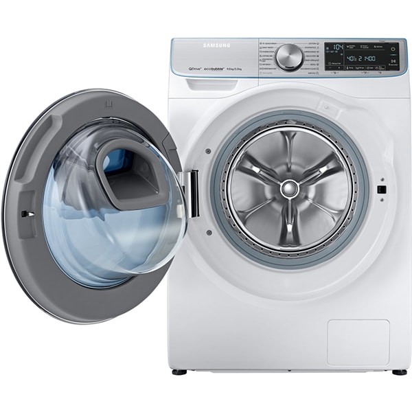 Masina de spalat rufe frontala cu uscator SAMSUNG WD90N740NOA/LE, EcoBubble, 9/5Kg, 1400rpm, Clasa A, alb