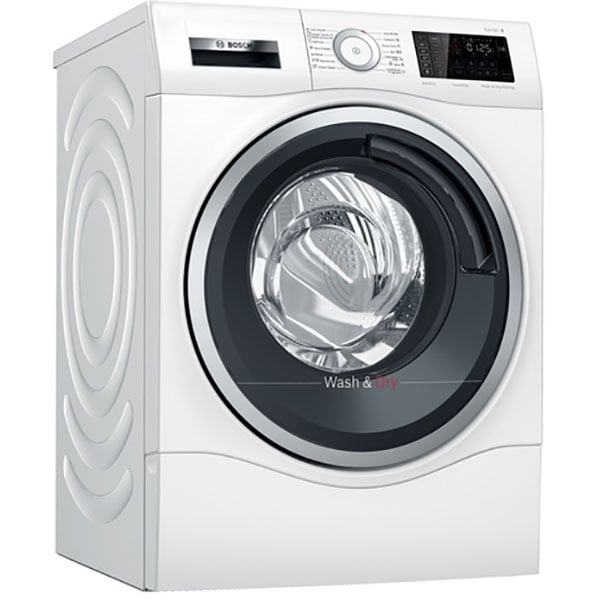 Masina de spalat rufe frontala cu uscator BOSCH WDU8H541EU, 10/6 kg, 1400rpm, Clasa C/E, alb
