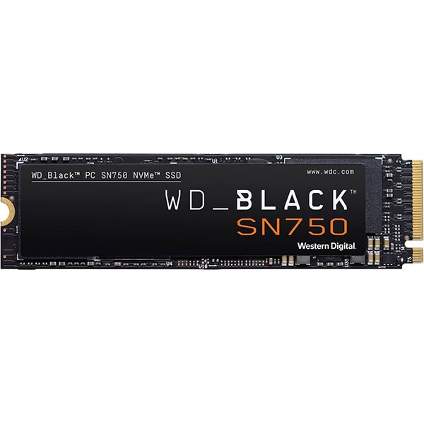 Resonate Spanish Drastic Solid-State Drive (SSD) WESTERN DIGITAL Black SN750, 2TB, PCI Express x4,  M.2, WDBRPG0020BNC-WRSN
