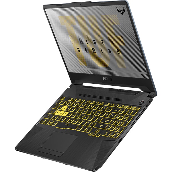Laptop Gaming ASUS TUF A15 FA506IU-AL006, AMD Ryzen 7 4800H pana la 4.2GHz, 15.6" Full HD, 16GB, SSD 512GB, NVIDIA GeForce GTX 1660Ti 6GB, Free DOS, gri inchis