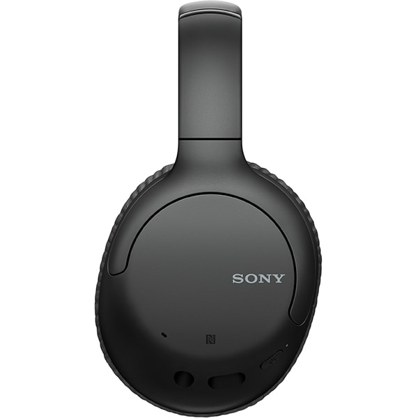 Casti SONY WH-CH710NB, Bluetooth, On-ear, Microfon, NFC, Dual Noise Sensor, Mod Ambient Sound, Google Assistant, negru