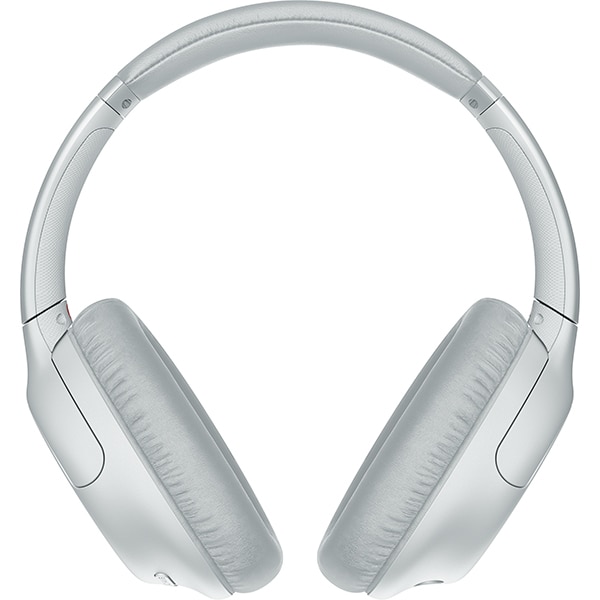 Casti SONY WH-CH710NW, Bluetooth, On-ear, Microfon, NFC, Dual Noise Sensor, Mod Ambient Sound, Google Assistant, alb