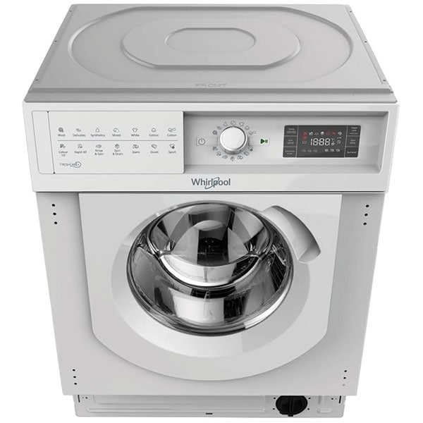 Masina de spalat rufe incorporabila WHIRLPOOL BI WMWG 71484E EU, 6th Sense, 7 kg, 1400 rpm, Clasa A+++, alb 