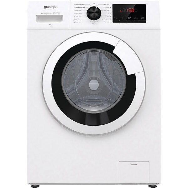 Masina de spalat rufe frontala slim GORENJE WHP62ES, 6 kg, 1200rpm, Clasa E, alb