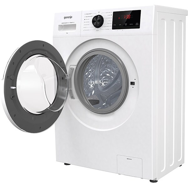 Masina de spalat rufe frontala slim GORENJE WHP62ES, 6 kg, 1200rpm, Clasa E, alb