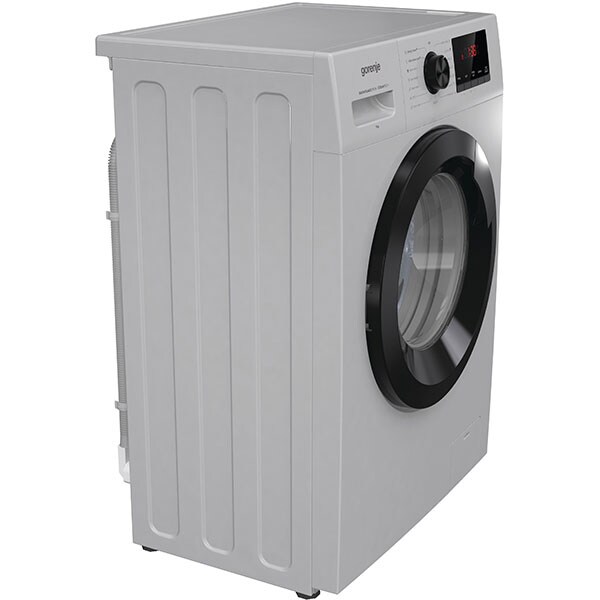Masina de spalat rufe frontala slim GORENJE WHP72EAS, 7 kg, 1200rpm, Clasa E, argintiu deschis