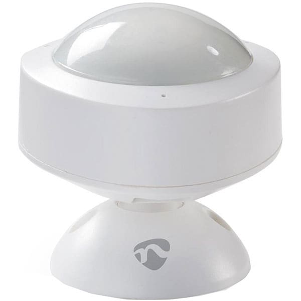 Senzor de miscare Smart NEDIS WIFISM10CWT, Wi-Fi, alb